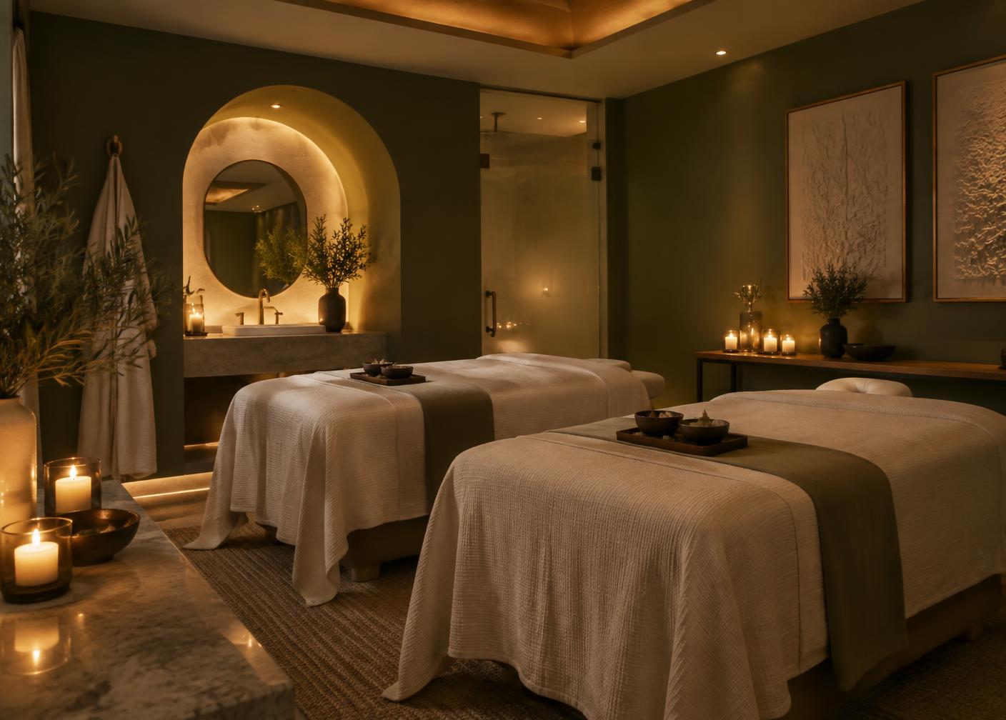 Cabină pentru ritualuri în doi la EZA Spa